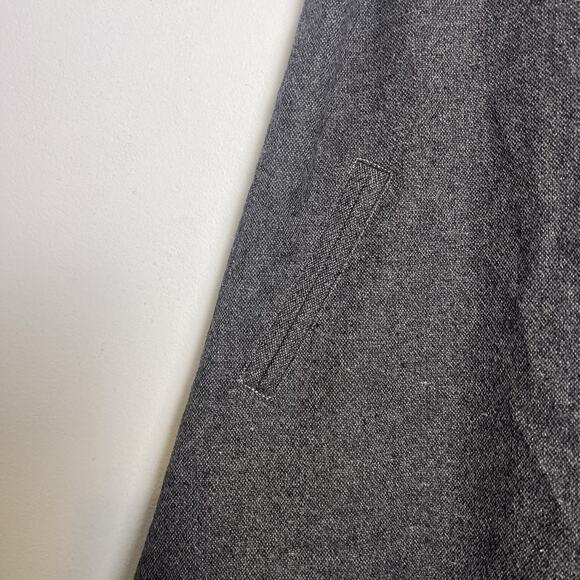 Theory Sleeveless Wool Blend Sheath Dress Gray Sz 6 Office Preppy Career A Line - Picture 4 of 14